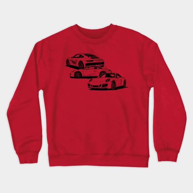 Porsche 911 Crewneck Sweatshirt by Mollie